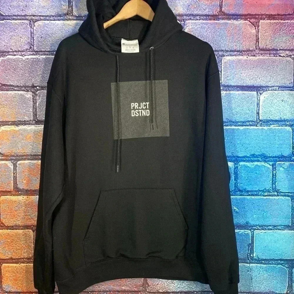 Champion Pullover Hoodie Black Large - Picture 2 of 6